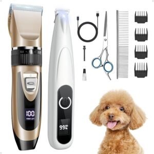2-in-1 Rechargeable Dog Grooming Kit