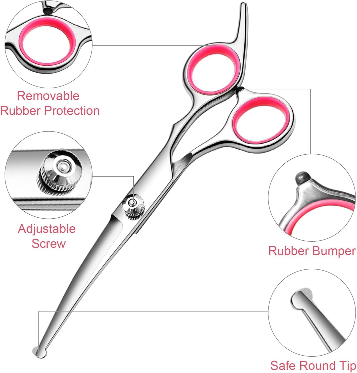 Professional Dog Grooming Scissors Set - Image 2